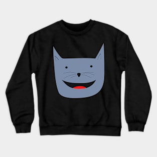 Happy cat Crewneck Sweatshirt